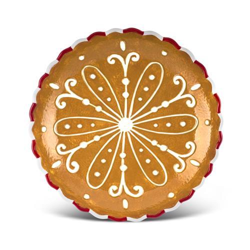 New Year Yılbaşı Gingerbread Servis Tabağı 30 Cm