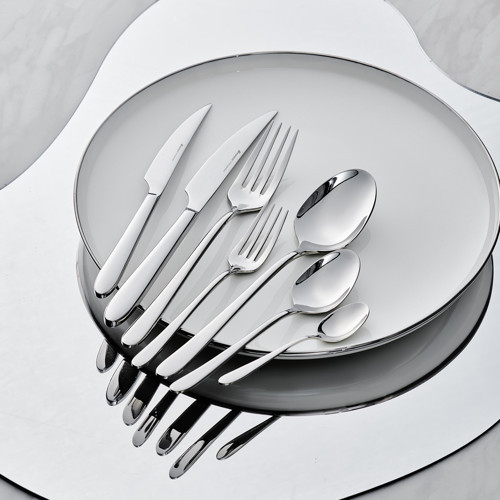 Elegance Bellamy Platin 12 Kişilik 84 Parça Çatal Kaşık Bıçak Takımı