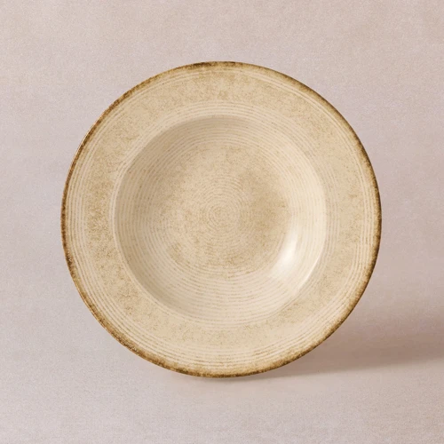 Ephesus Makarna Tabağı 28 Cm Bej