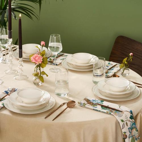 Elegance Bone Elos 24 Parça 6 Kişilik Yemek Takımı