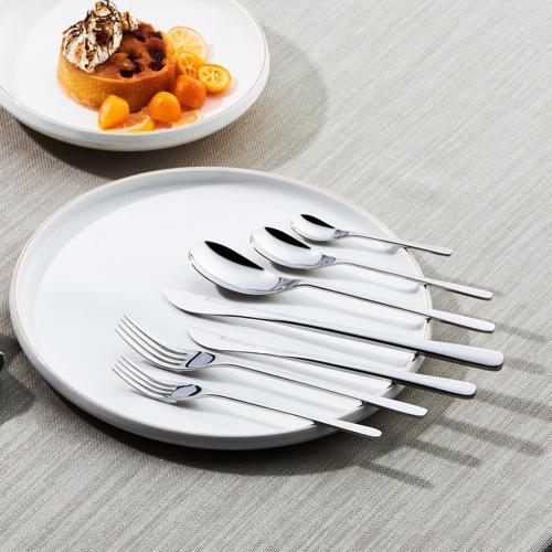 Premium İnflux Platin 12 Kişilik 84 Parça Çatal Kaşık Bıçak Takımı