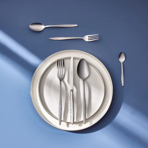 Elegance Baste Platin 12 Kişilik 72 Parça Çatal Kaşık Bıçak Takımı