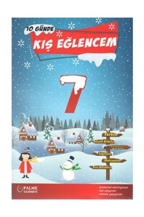 7. Sınıf Tüm Dersler 10 Günde Kış Eğlencem - Palme Yayınları