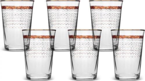 Cumhuriyet Yüzyılı Hilal 6'lı Su Bardağı 300 Ml Kırmızı