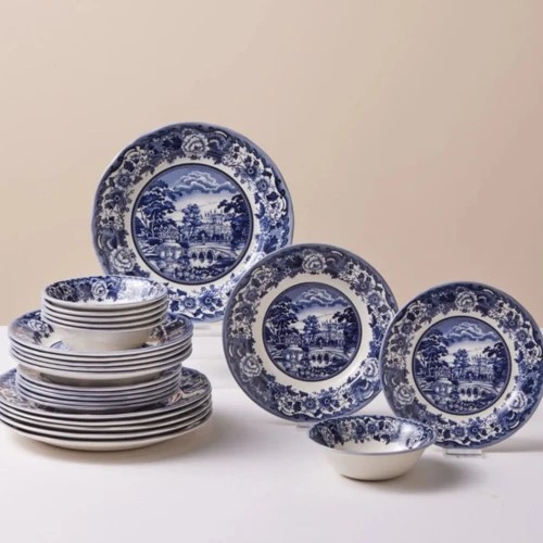 Old Town 24 Parça 6 Kişilik Yemek Takımı