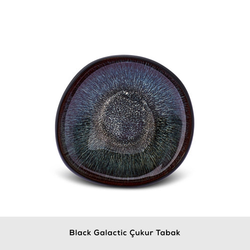 Galactic Siyah Çukur Tabak 21x20,5x5,5 cm