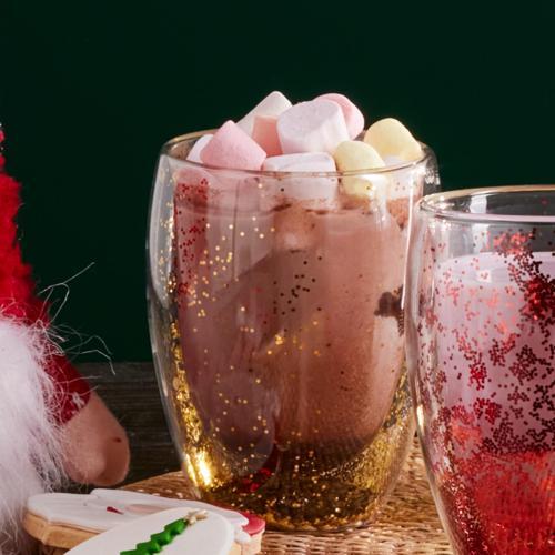 Pia Golden Glitter Su Bardağı 350 ml