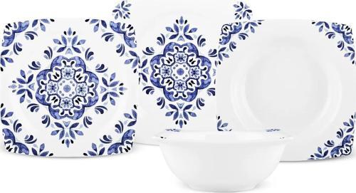 Fine Cream Miranda 24 Parça 6 Kişilik Yemek Takımı