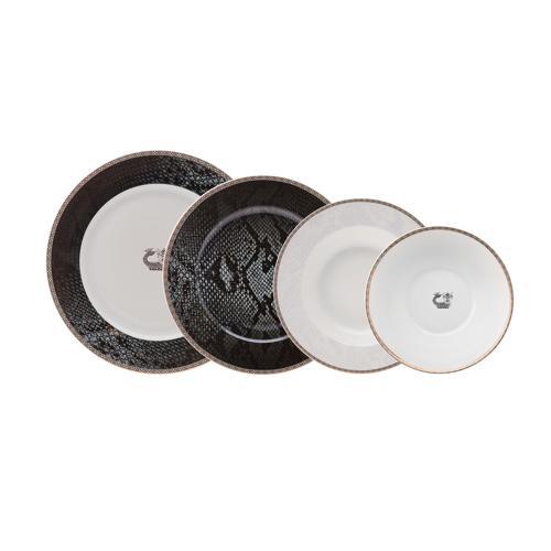 Şahmeran 24 Parça 6 Kişilik Porselen Yemek Takımı