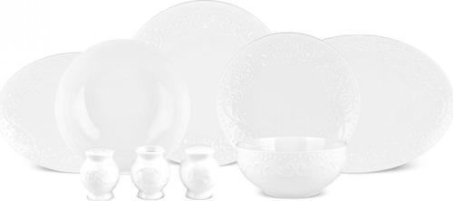 Elegance Bone Even 56 Parça 12 Kişilik Yemek Takımı