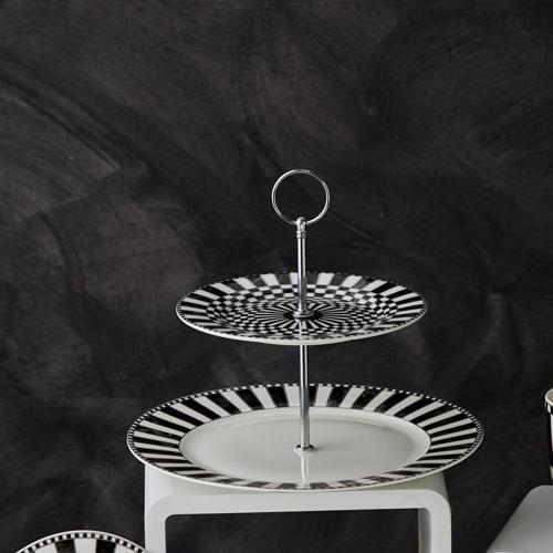 Damalı Katlı Kurabiyelik 27 Cm