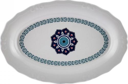 New Mai Selçuklu Serisi Oval Tabak 33 Cm