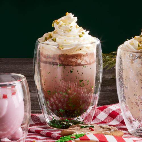 Pia Green Glitter Su Bardağı 350 ml