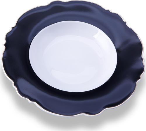 Romantic Çukur Tabak Siyah