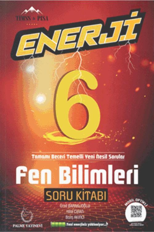 Palme Yayınları 6. Sınıf Enerji Fen Bilimleri Soru Kitabı