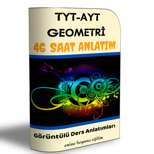 Tyt-Ayt Geometri Görüntülü Eğitim Seti (46 Saat Anlatım) - Enine Boyuna Eğitim