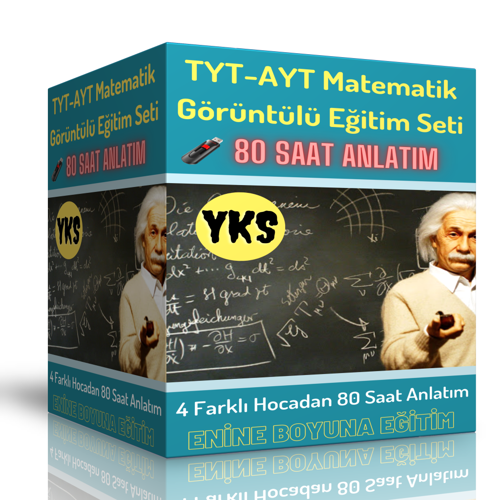 Tyt-Ayt Matematik Görüntülü Eğitim Seti (80 Saat Anlatım) - Enine Boyuna Eğitim