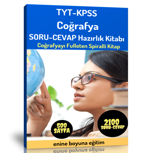 Tyt-Kpss Coğrafya Soru Cevap Hazırlık Kitabı - Enine Boyuna Eğitim
