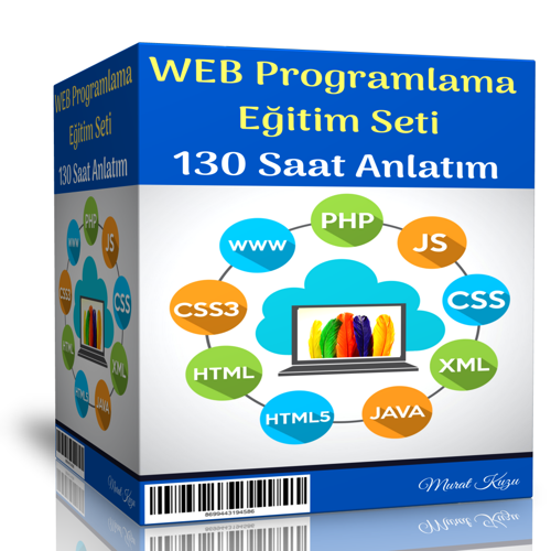 Web Programlama Görüntülü Eğitim Seti (130 Saat Anlatım) - Enine Boyuna Eğitim