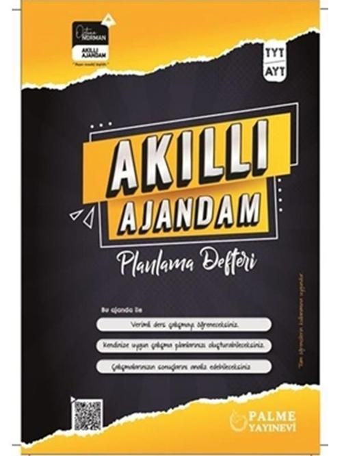 Palme Yks Tyt Ayt Akıllı Ajandam Planlama Defteri *Yeni* - Palme Yayınları