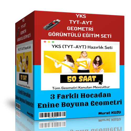Yks Geometri Görüntülü Eğitim Seti (50 Saatlik Özel Anlatım) - Enine Boyuna Eğitim