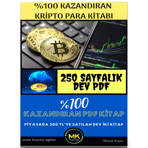 Yüzde Yüz Kazandıran Kripto Para Kitabı - E Kitap - Enine Boyuna Eğitim