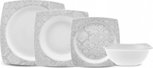Square Bone Bridal 24 Parça 6 Kişilik Yemek Takımı