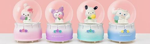 Kuromi Işıklı Kar Küresi 7 Cm Alk3397