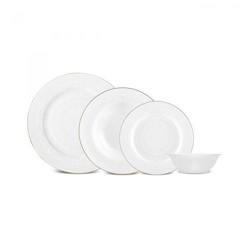 Elegance Bone Azra 24 Parça 6 Kişilik Yemek Takımı