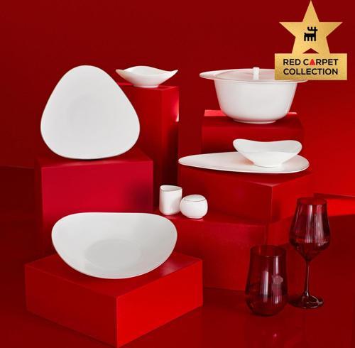 Fine Pearl Tristan 62 Parça 12 Kişilik Yemek Takımı Gold