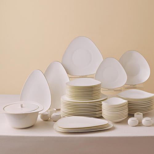 Red Carpet Collection Fine Pearl Tristan 62 Parça 12 Kişilik Yemek Takımı Gold