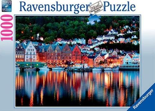 1000 Parça Bergen (Norveç) Puzzle