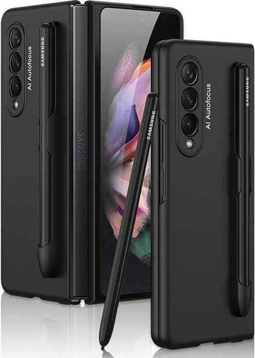 Galaxy Z Fold 3 Kılıf Espen Kalem Bölmeli