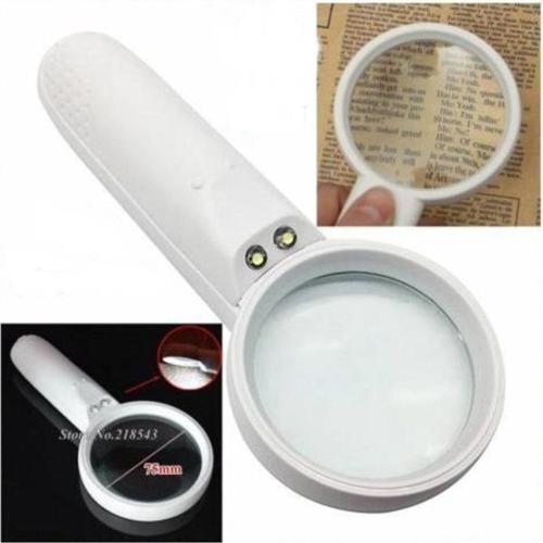 Işıklı Büyüteç Led Aydınlatmalı 75Mm 3X Büyütme