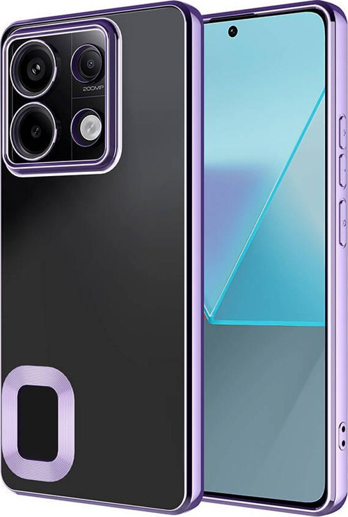 Xiaomi Redmi Note 13 Pro 4G Kılıf Köşeleri Renkli Şeffaf Kamera Korumalı Silikon Luxury Kapak