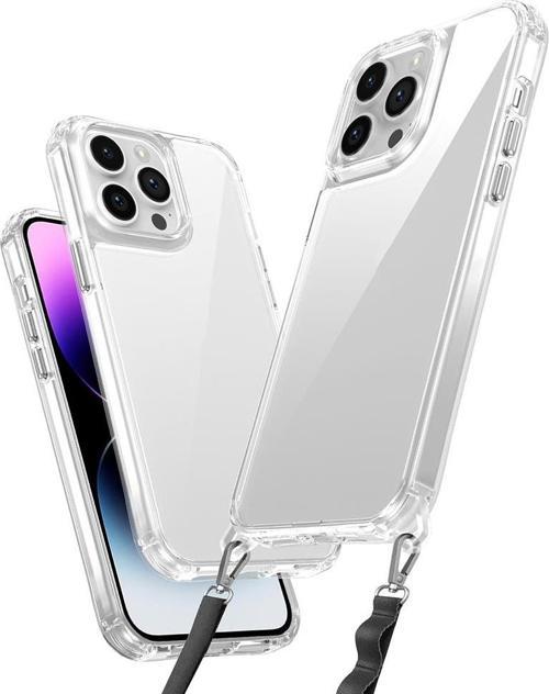 iPhone 14 Pro Max Kılıf Airbagli Takılabilir Askı Aparatlı Snap Silikon Kapak