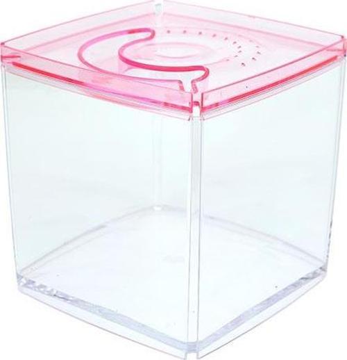 Stylish Display Case - Kare Tank - Pembe