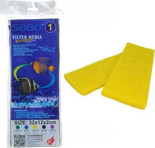 Filtre Süngeri 32x12x2 Sarı