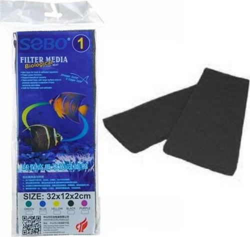 Filtre Süngeri 32x12x2 Siyah