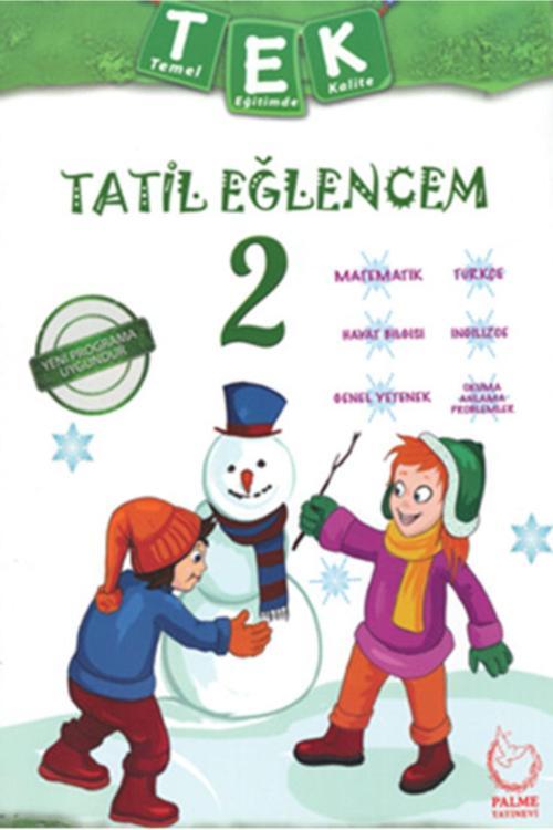 2, Sınıf Tek Tatil Eğlencem Seti - Palme Yayınları