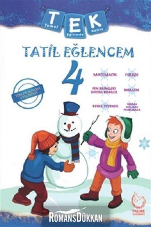 4.Sınıf Tek Tatil Eğlencem Seti 2019 - Palme Yayınları