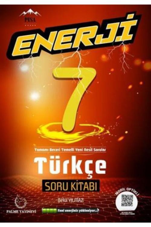 7.Sınıf Enerji Türkçe Soru Kitabı - Palme Yayınları