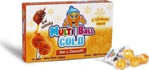 MULTIBALL COLD BAL - ZENCEFİL 12Lİ LOLİPOP
