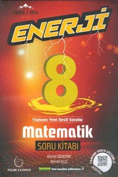 8.Sınıf Enerji Matematik Soru Kitabı - Palme Yayınları