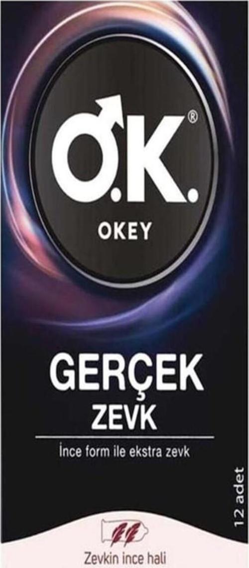 PREZERVATIF GERCEK ZEVK 12 LI