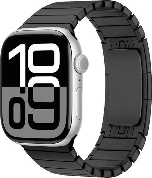 Watch 10 46mm KRD-35 Parçalı Çizgi Tasarım Metal Kordon