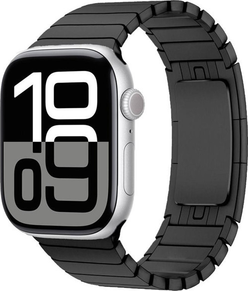 Watch 7 45mm KRD-35 Parçalı Çizgi Tasarım Metal Kordon