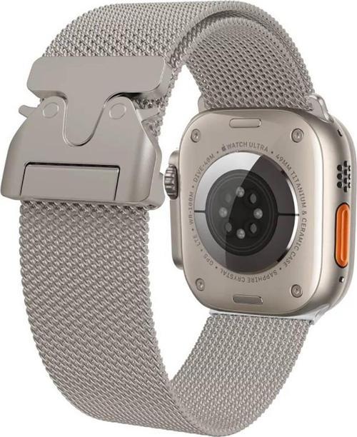 Watch 10 42mm KRD-25 Metal Hasır Kordon