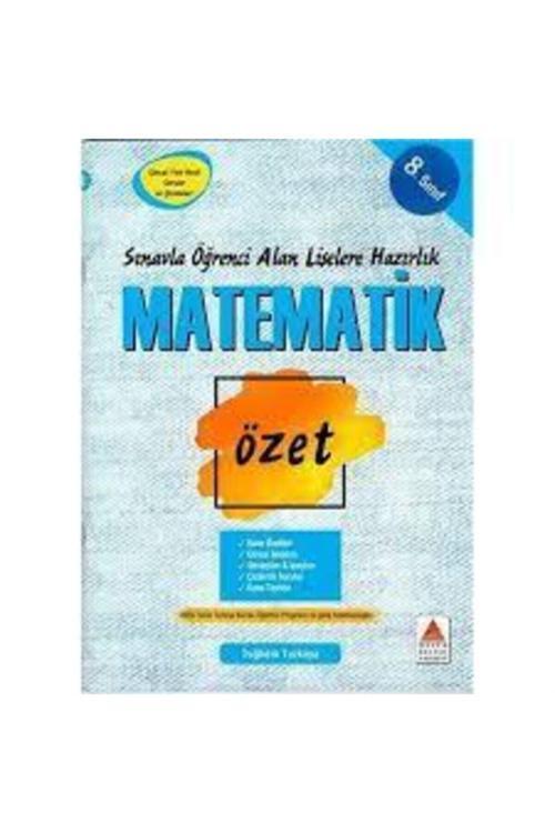 8.Sınıf Matematik Özet Liselere Hazırlık - Pano Yayınları