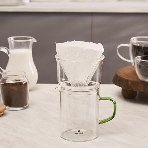 Draco Borosilikat Cam Kahve Demleme Ekipmanı 450 ml
